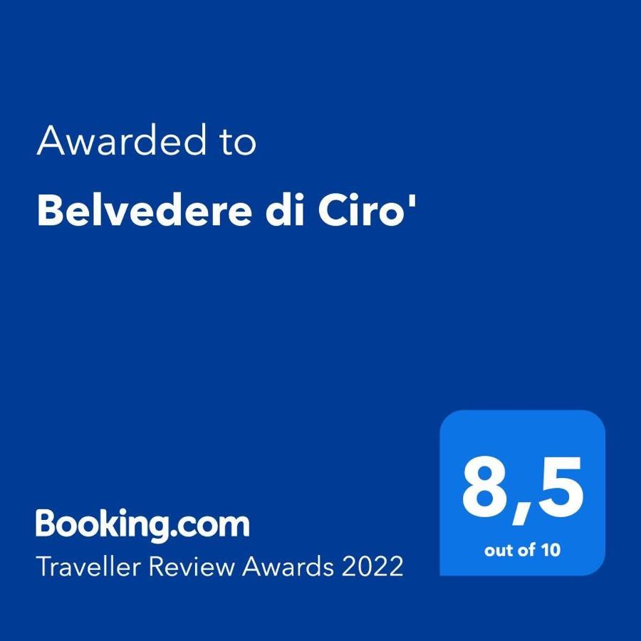 Belvedere Di Ciro' Exteriör bild